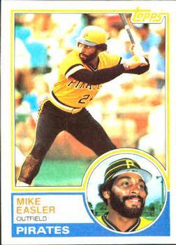 #385 Mike Easler - Pittsburgh Pirates - 1983 Topps Baseball