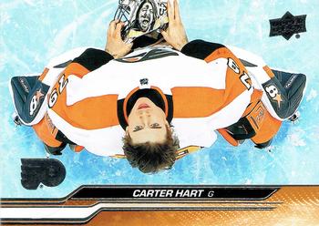 #385 Carter Hart - Philadelphia Flyers -2023-24 Upper Deck Hockey
