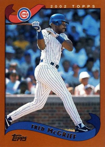 #385 Fred McGriff - Chicago Cubs - 2002 Topps Baseball