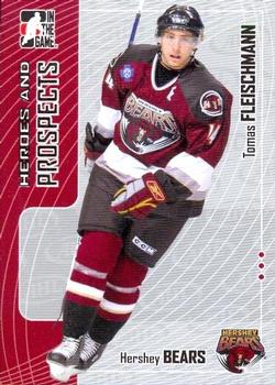 #385 Tomas Fleischmann - Hershey Bears - 2005-06 In The Game Heroes and Prospects Hockey