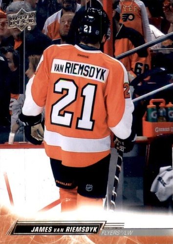 #385b James van Riemsdyk - Philadelphia Flyers - 2022-23 Upper Deck Hockey