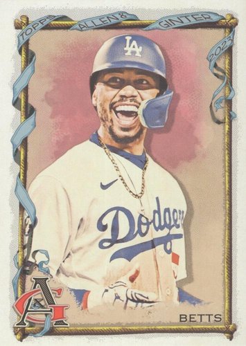 #386 Mookie Betts - Los Angeles Dodgers - 2023 Topps Allen & Ginter Baseball