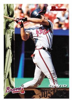 #386 David Justice - Atlanta Braves - 1995 Bowman Baseball