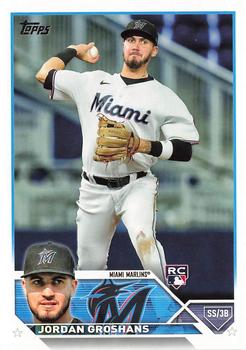 #386 Jordan Groshans - Miami Marlins - 2023 Topps Baseball