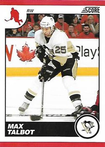 #386 Maxime Talbot - Pittsburgh Penguins - 2010-11 Score Hockey