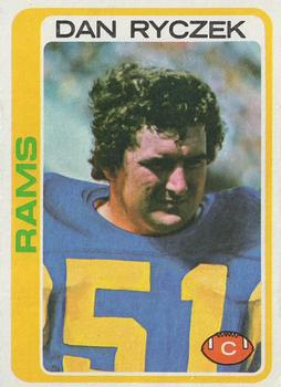 #386 Dan Ryczek - Los Angeles Rams - 1978 Topps Football