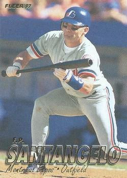 #386 F.P. Santangelo - Montreal Expos - 1997 Fleer Baseball