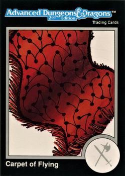 #386 Carpet of flying - 1991 TSR Advanced Dungeons & Dragons - Silver