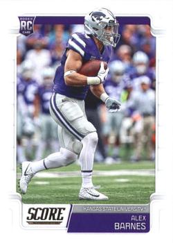 #386 Alex Barnes - Kansas State Wildcats - 2019 Score Football