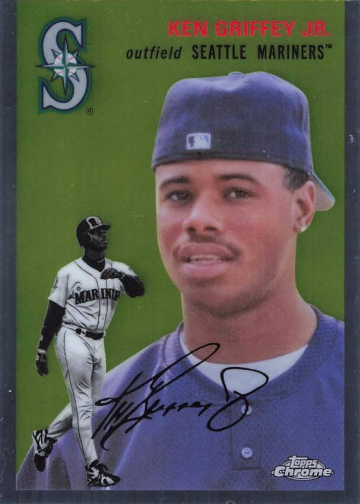 #386 Ken Griffey Jr. - Seattle Mariners - 2023 Topps Chrome Platinum Anniversary Baseball