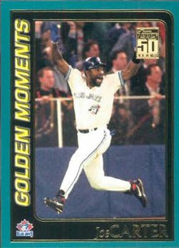#386 Joe Carter - Toronto Blue Jays - 2001 Topps Baseball