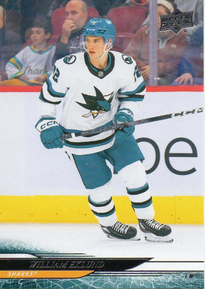 #386 William Eklund - San Jose Sharks - 2024-25 Upper Deck Hockey