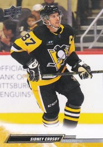 #387 Sidney Crosby - Pittsburgh Penguins - 2022-23 Upper Deck Hockey