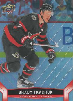 #7 Brady Tkachuk - Ottawa Senators - 2023-24 Upper Deck Tim Hortons Hockey