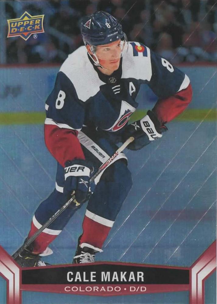 #8 Cale Makar - Colorado Avalanche - 2023-24 Upper Deck Tim Hortons Hockey