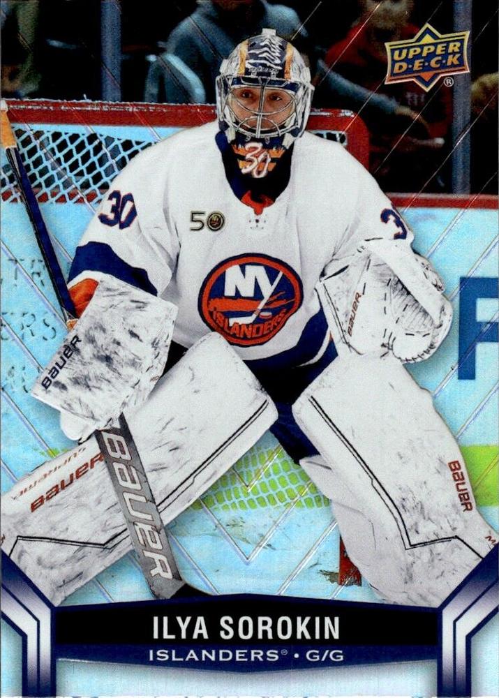 #30 Ilya Sorokin - New York Islanders - 2023-24 Upper Deck Tim Hortons Hockey