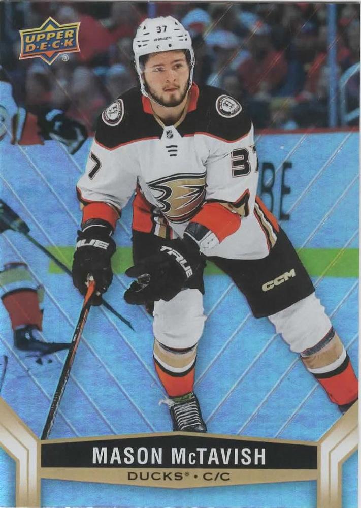 #41 Mason McTavish - Anaheim Ducks - 2023-24 Upper Deck Tim Hortons Hockey