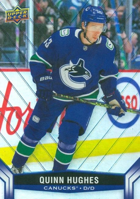 #43 Quinn Hughes - Vancouver Canucks - 2023-24 Upper Deck Tim Hortons Hockey
