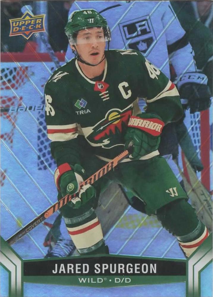 #46 Jared Spurgeon - Minnesota Wild - 2023-24 Upper Deck Tim Hortons Hockey