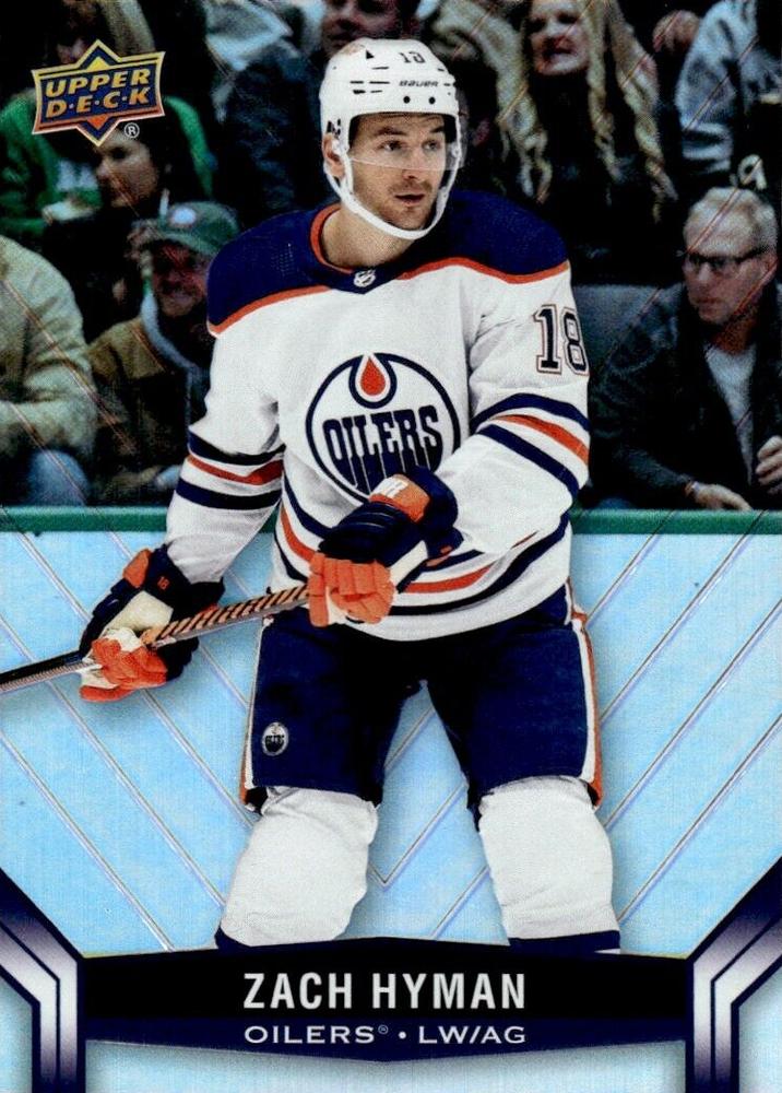 #56 Zach Hyman - Edmonton Oilers - 2023-24 Upper Deck Tim Hortons Hockey