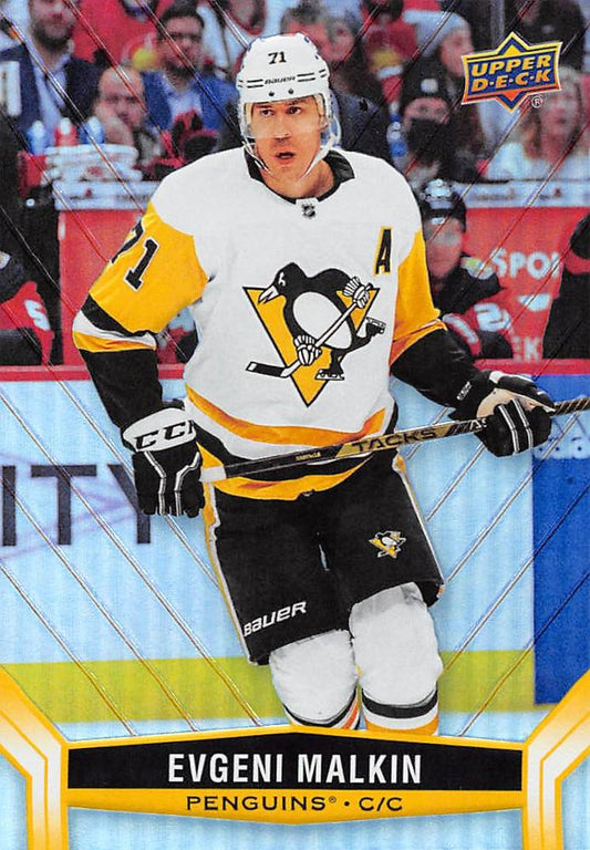 #58 Evgeni Malkin - Pittsburgh Penguins - 2023-24 Upper Deck Tim Hortons Hockey