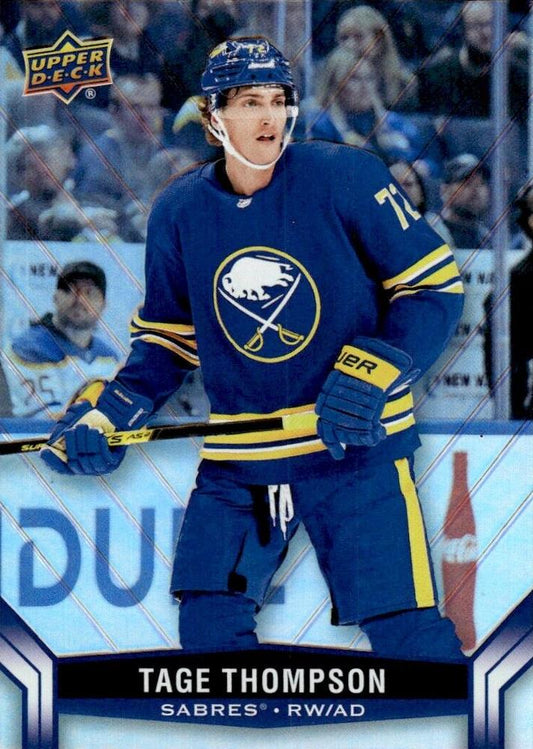 #72 Tage Thompson - Buffalo Sabres - 2023-24 Upper Deck Tim Hortons Hockey