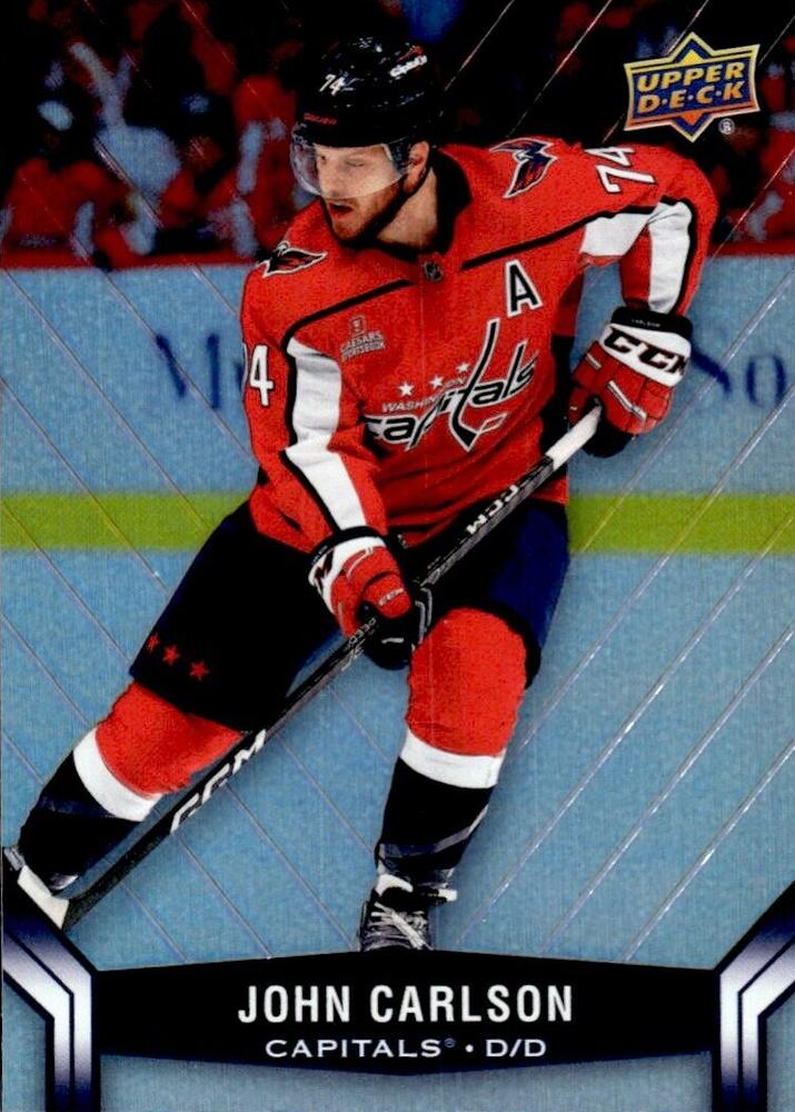 #74 John Carlson - Washington Capitals - 2023-24 Upper Deck Tim Hortons Hockey