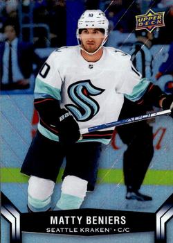 #90 Matty Beniers - Seattle Kraken - 2023-24 Upper Deck Tim Hortons Hockey