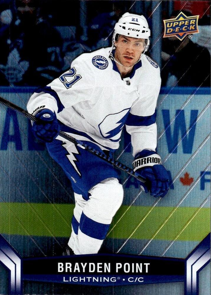 #102 Brayden Point - Tampa Bay Lightning - 2023-24 Upper Deck Tim Hortons Hockey