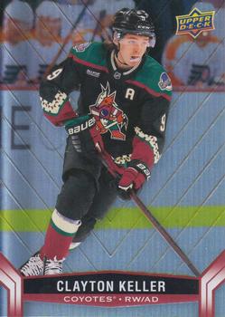 #115 Clayton Keller - Arizona Coyotes - 2023-24 Upper Deck Tim Hortons Hockey