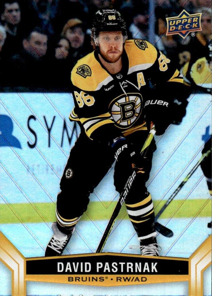 #119 David Pastrnak - Boston Bruins - 2023-24 Upper Deck Tim Hortons Hockey