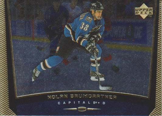 #387 Nolan Baumgartner - Washington Capitals - 1998-99 Upper Deck Gold Reserve Hockey