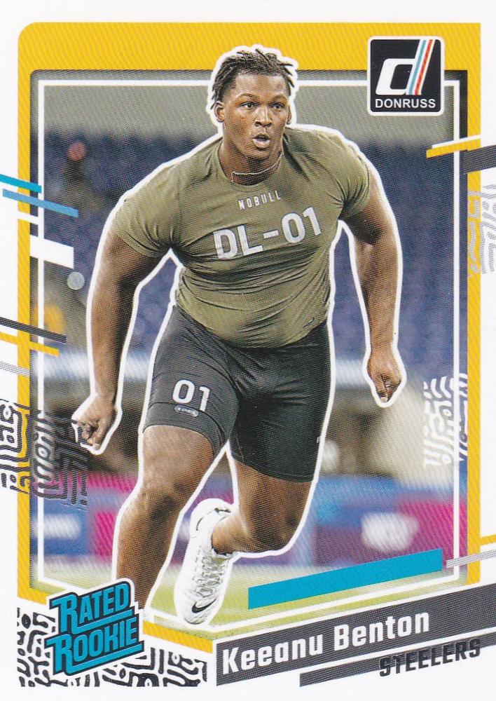 #387 Keeanu Benton - Pittsburgh Steelers - 2023 Donruss Football