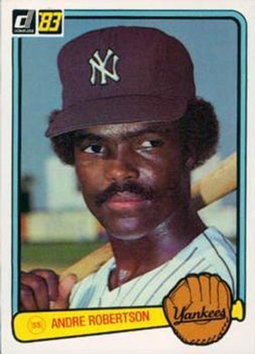 #387 Andre Robertson - New York Yankees - 1983 Donruss Baseball