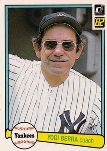 #387 Yogi Berra - New York Yankees - 1982 Donruss Baseball