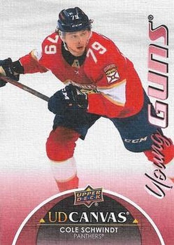 #C387 Cole Schwindt - Florida Panthers - 2021-22 Upper Deck - UD Canvas Hockey