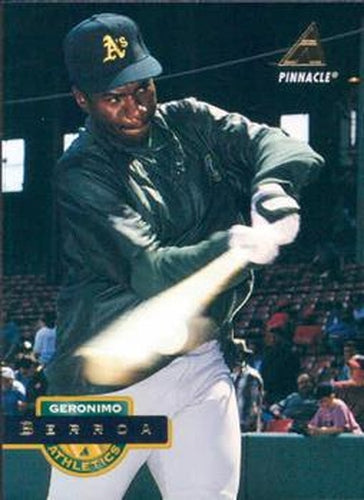 #387 Geronimo Berroa - Oakland Athletics - 1994 Pinnacle Baseball