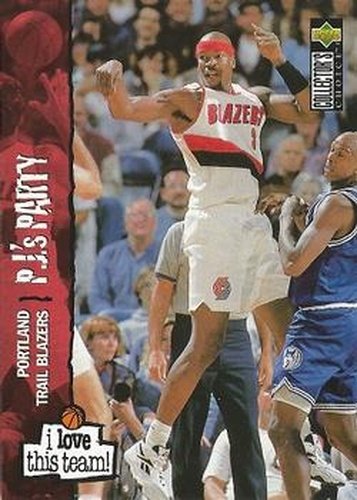#387 Clifford Robinson - Portland Trail Blazers - 1995-96 Collector's Choice Basketball
