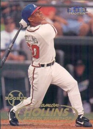 #387 Damon Hollins - Atlanta Braves - 1998 Fleer Tradition Baseball