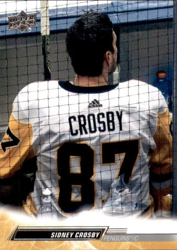 #387b Sidney Crosby - Pittsburgh Penguins - 2022-23 Upper Deck Hockey
