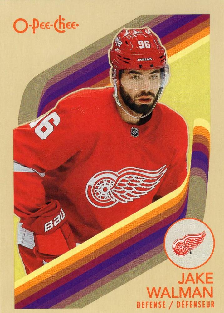 #388 Jake Walman - Detroit Red Wings - 2023-24 O-Pee-Chee - Retro Hockey