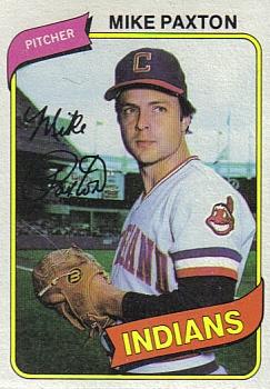 #388 Mike Paxton - Cleveland Indians - 1980 Topps Baseball