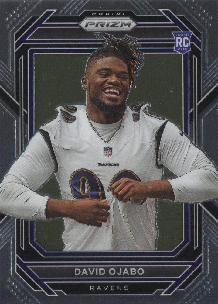 #388 David Ojabo - Baltimore Ravens - 2022 Panini Prizm Football