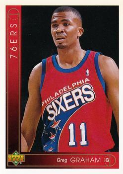 #388 Greg Graham - Philadelphia 76ers - 1993-94 Upper Deck Basketball