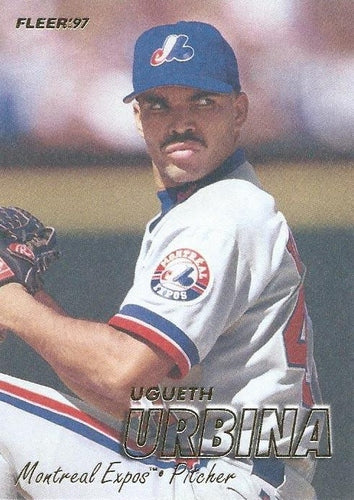 #388 Ugueth Urbina - Montreal Expos - 1997 Fleer Baseball