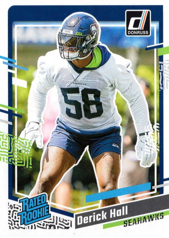 #388 Derick Hall - Seattle Seahawks - 2023 Donruss Football