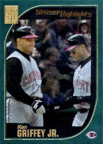 #389 Ken Griffey Jr. - Cincinnati Reds - 2001 Topps Baseball