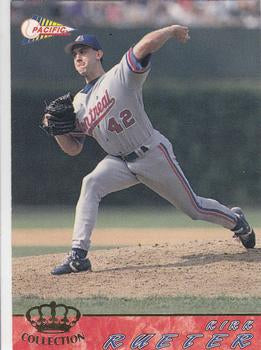 #389 Kirk Rueter - Montreal Expos - 1994 Pacific Baseball