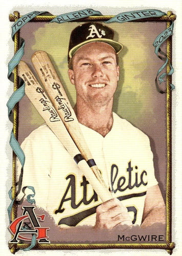 #389 Mark McGwire - Oakland Athletics - 2023 Topps Allen & Ginter Baseball