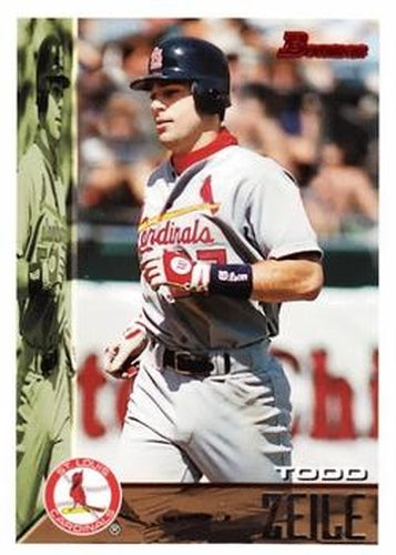 #389 Todd Zeile - St. Louis Cardinals - 1995 Bowman Baseball